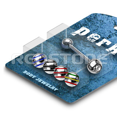 Oceľový piercing PP489